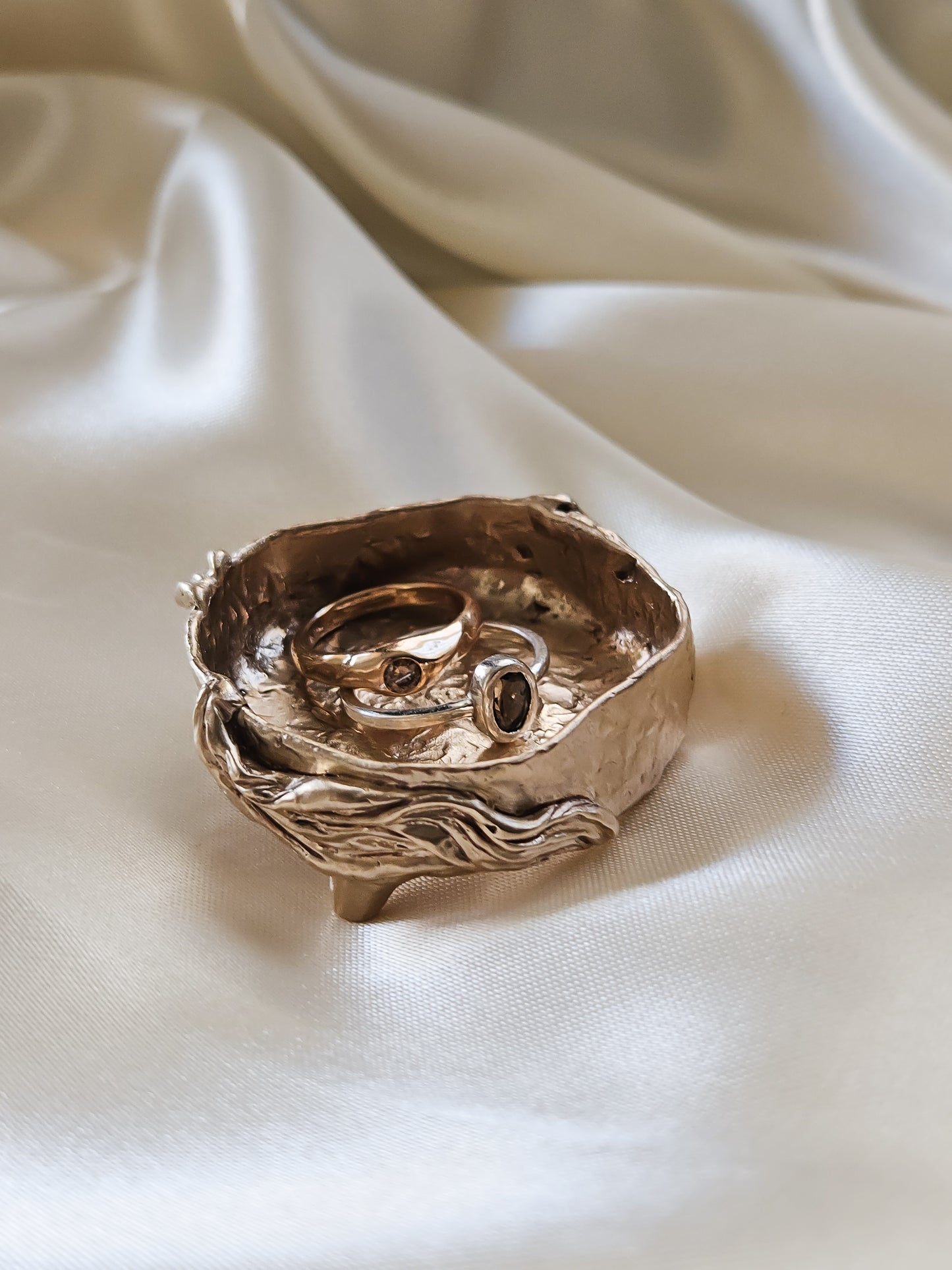 Gazar jewelry dish & candle holder