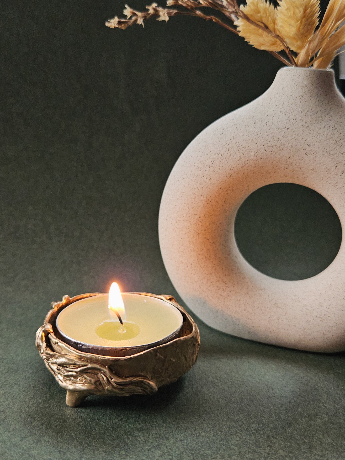 Gazar jewelry dish & candle holder