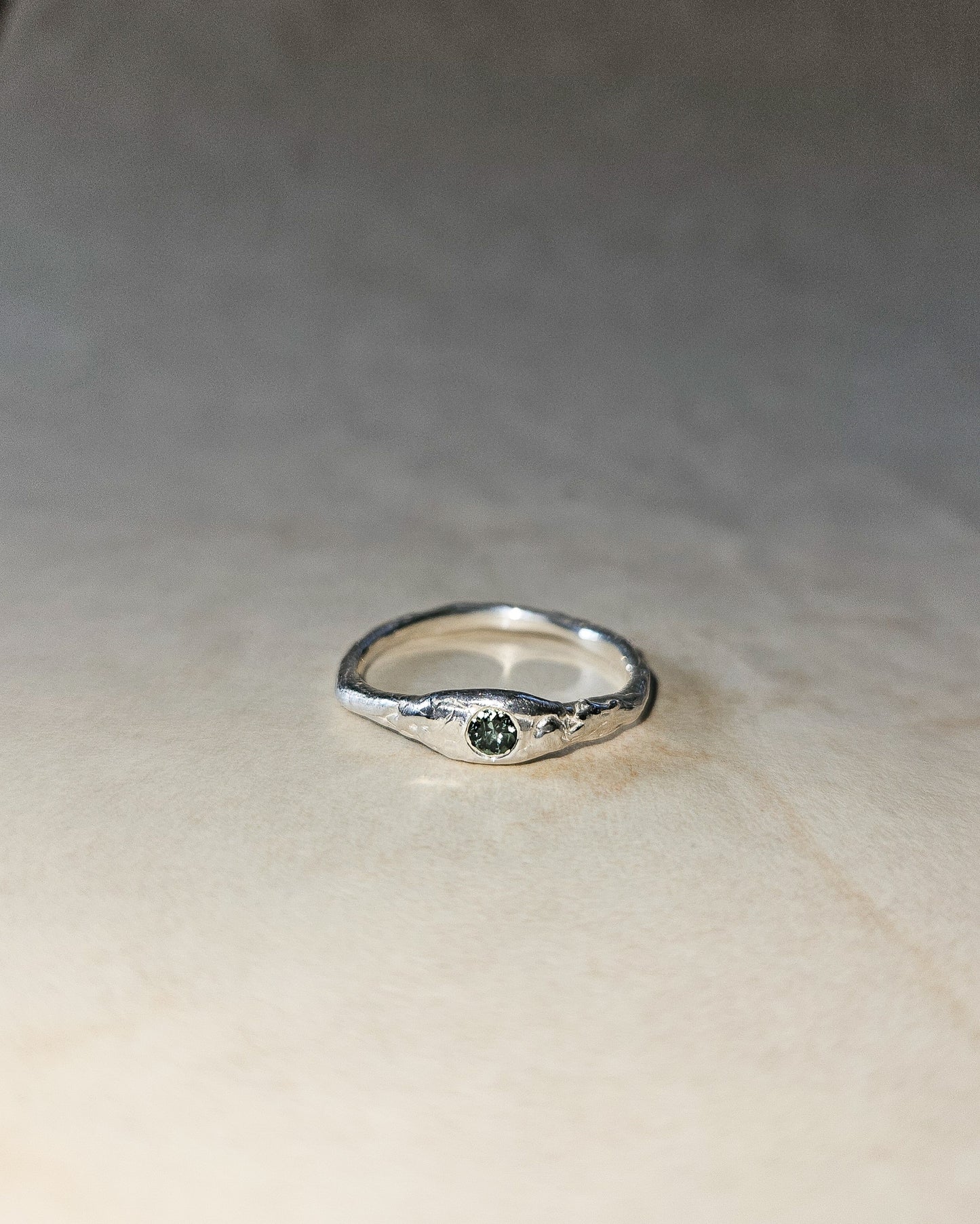 Lidia ring with tourmaline