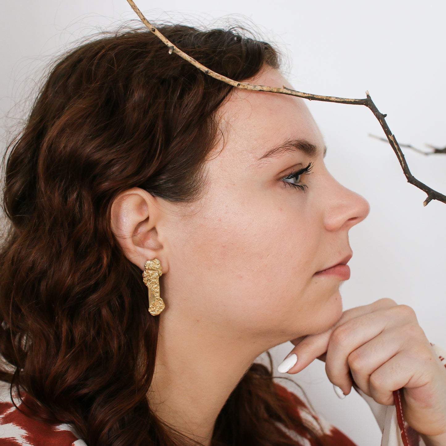 Contemporary earrings