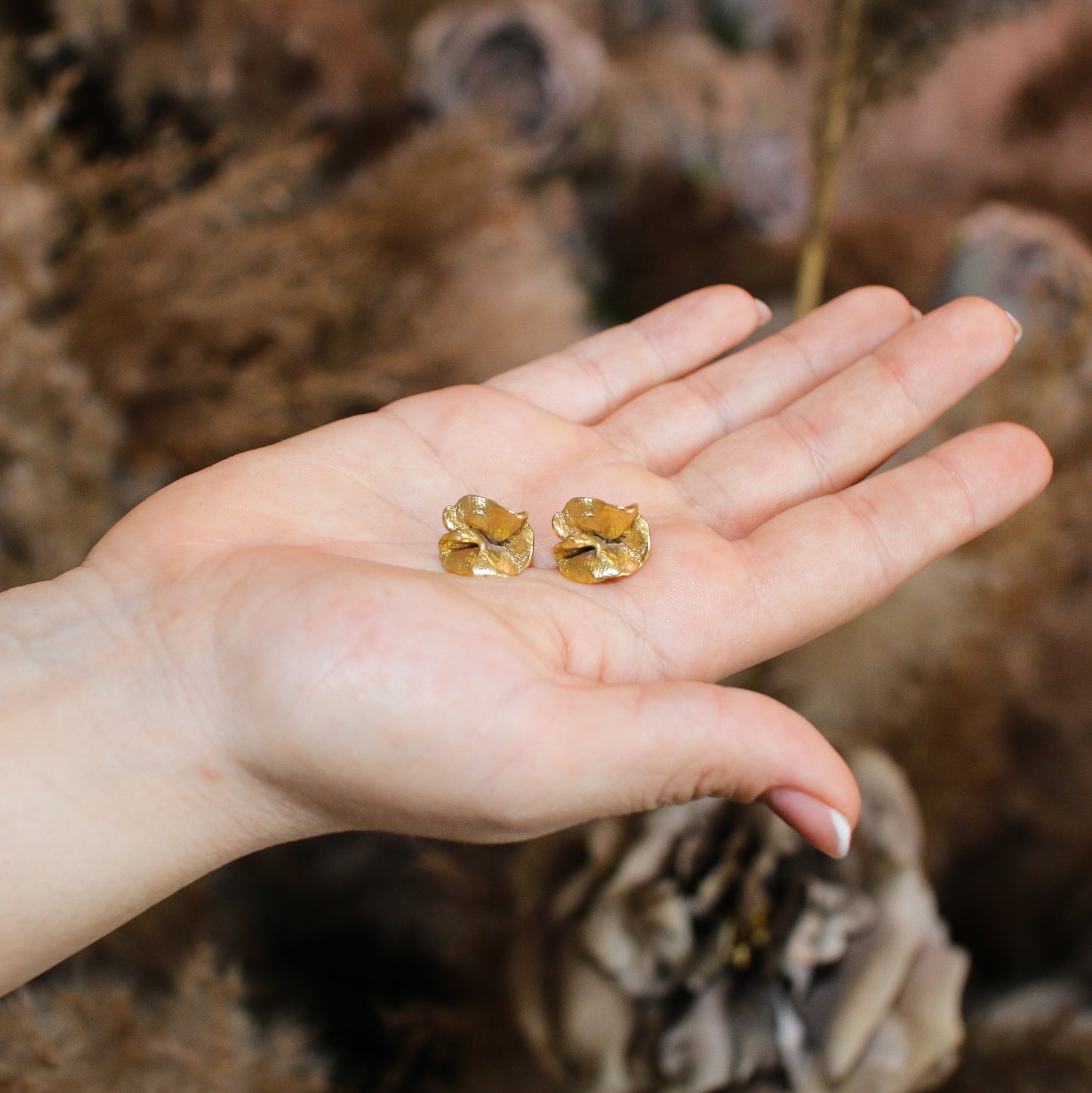 nature inspired earrings